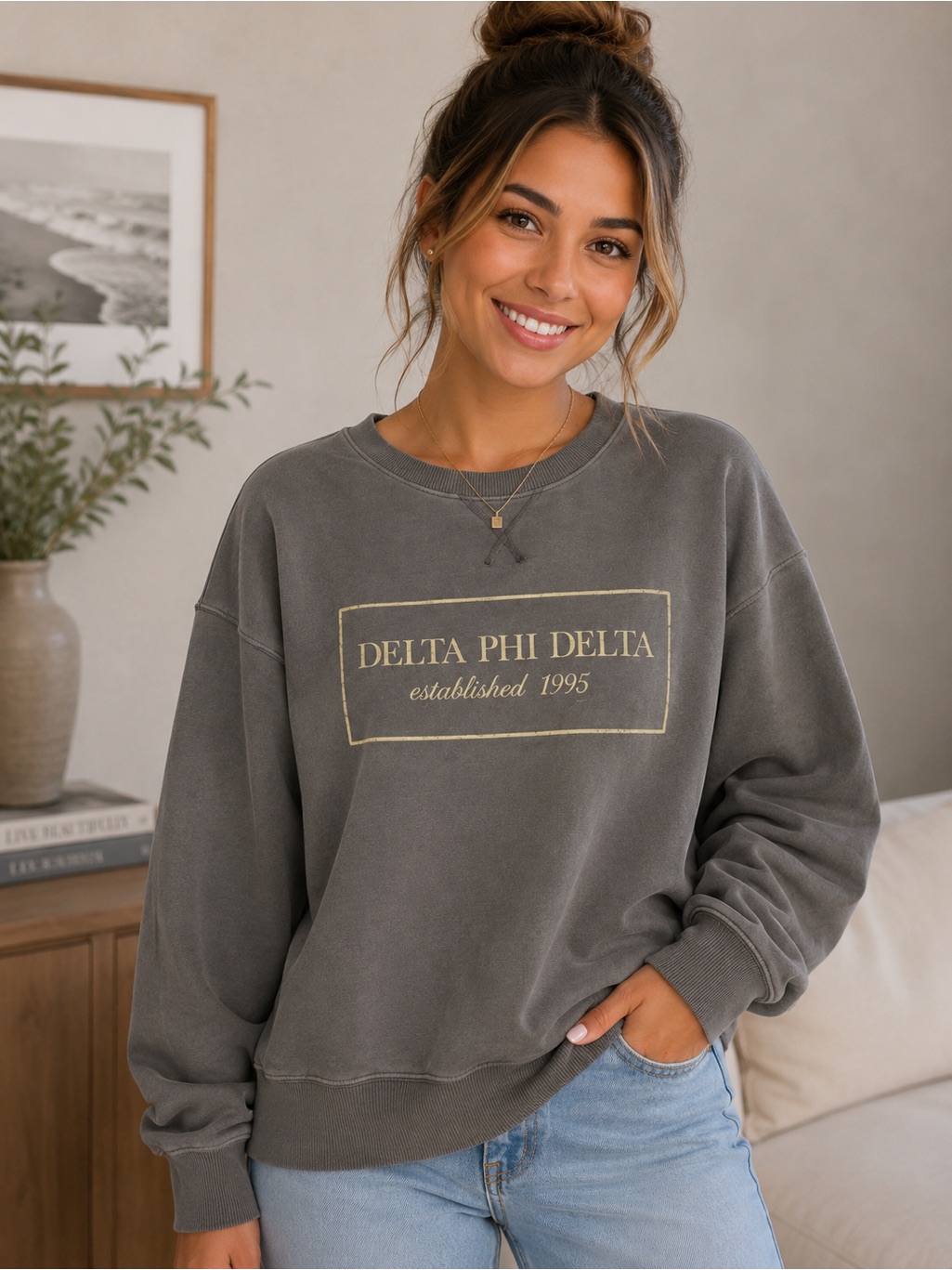 Aerie Delta Phi Delta Sweatshirt Aerie Delta Phi Delta Sweatshirt